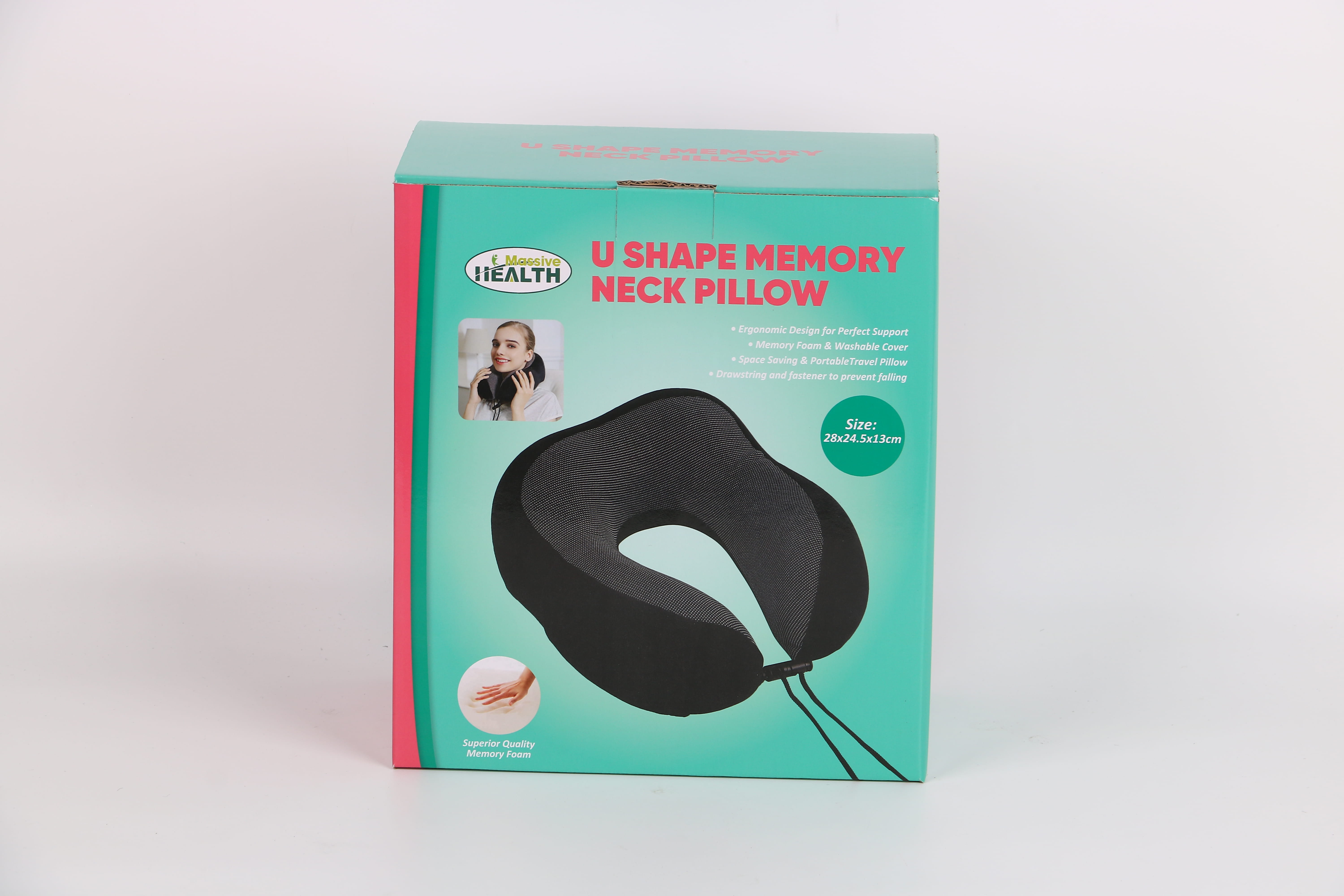 U-Shape Memory Foam Neck Pillow